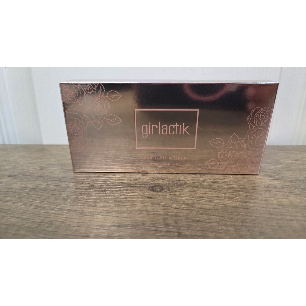 Girlactik Blush Me & Glow Face Palette Blush Me Medium Highlighter Bronzer NEW